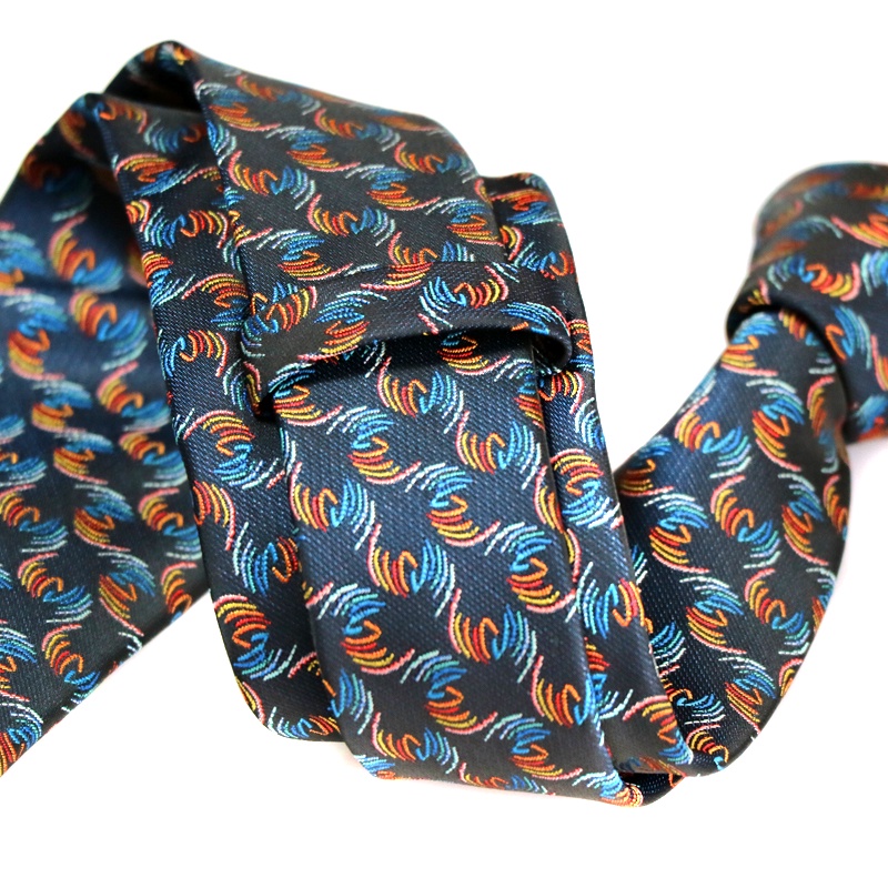 Cà Vạt Nam Bản Rộng 7CM Họa Tiết Hoa Văn Mới Lạ