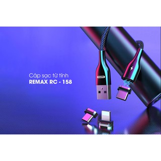 CÁP SẠC LIGHTNING REMAX RC-158/158I