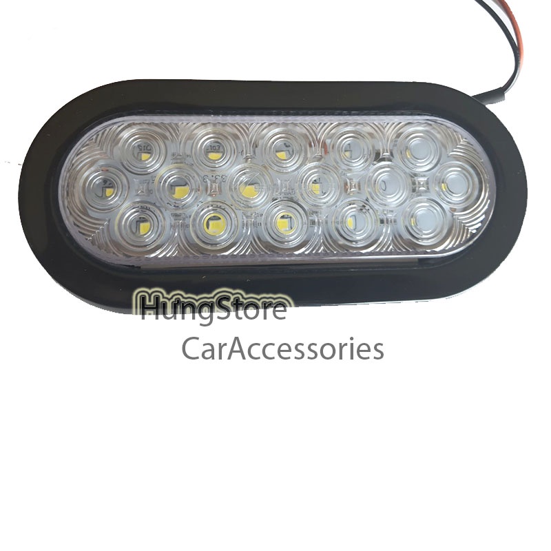 Đèn led báo tín hiệu xe tải, đầu kéo 12V,24V chống nước,đèn led độ quả trám 2 chế độ