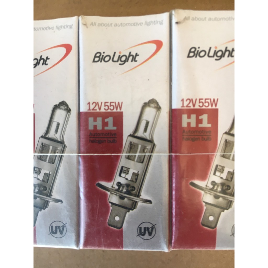 12V 55W H1 Bóng đèn xe hơi Biolight Hàn Quốc