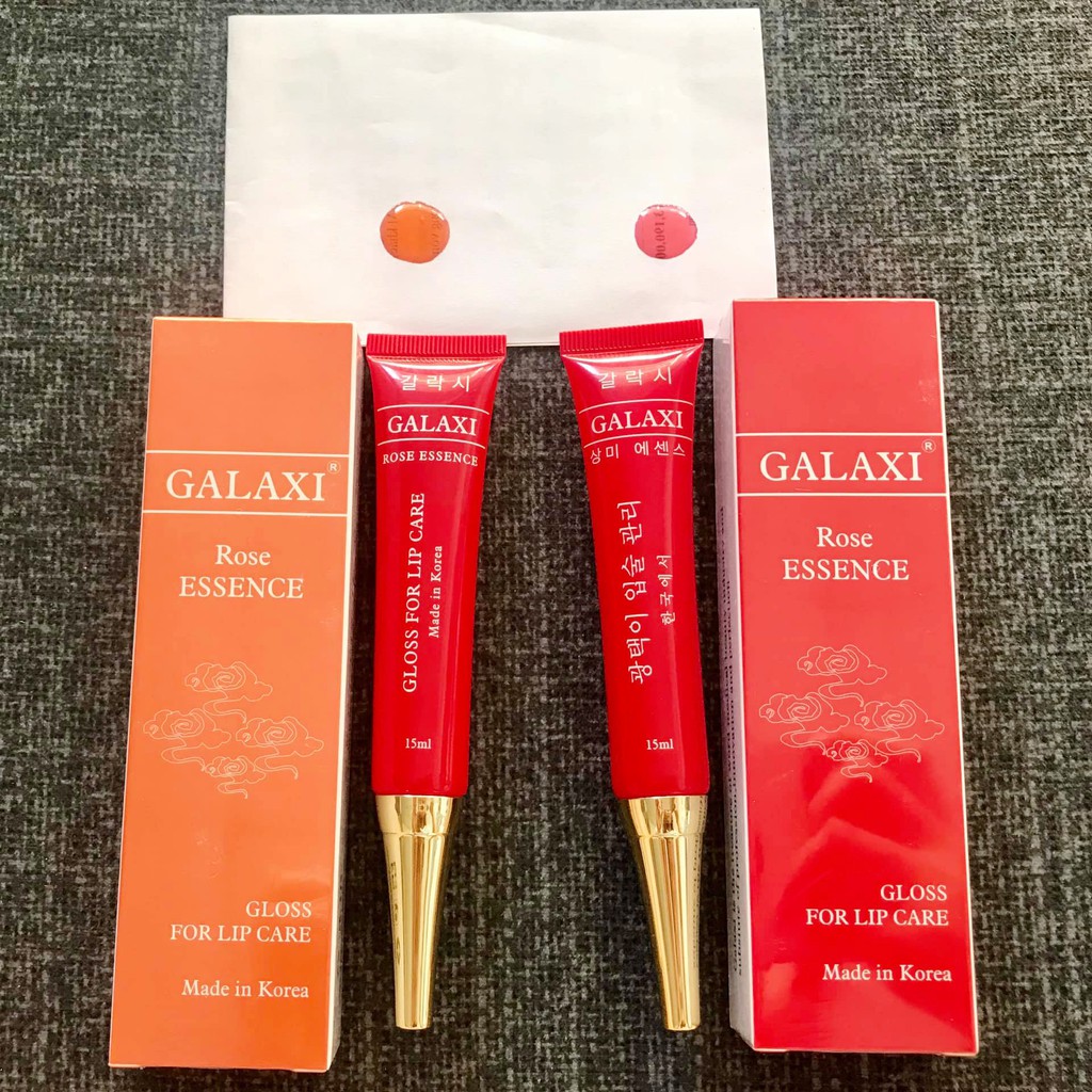 Dưỡng môi Galaxi kích màu sau xăm, dưỡng ẩm tốt, giúp đẩy màu xăm lên nhanh 15ml