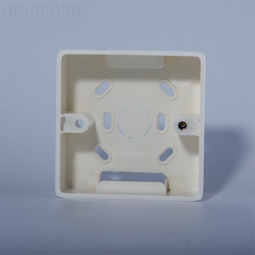 External Mounting Box Replacement for 86mmx86mm Standard Switches and Sockets Apply Any Position of Wall Surface doublelift store