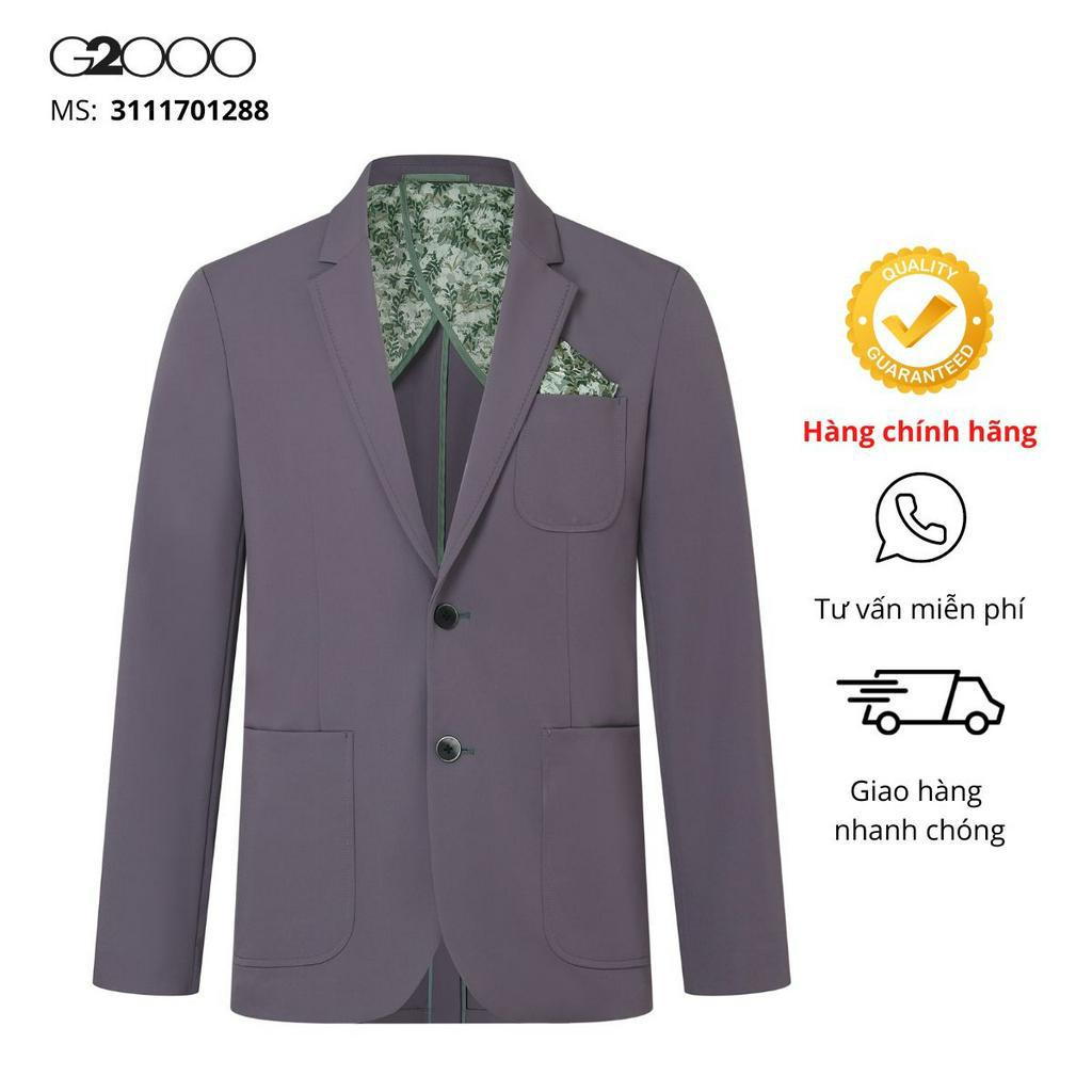 Áo Khoác Nam (Blazer) Smart Fit G2000 (3111701288) Màu Tím