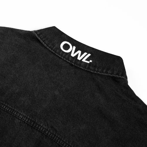 OWL BRAND® DENIM OVER JACKET - Áo khoác denim dáng rộng - OWL130521
