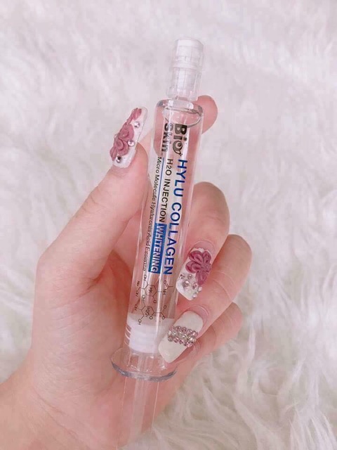 Serum Tươi Dưỡng Trắng Da Siêu Tốc HYLU COLLAGEN Bio Skin 10ml - Thái Lan