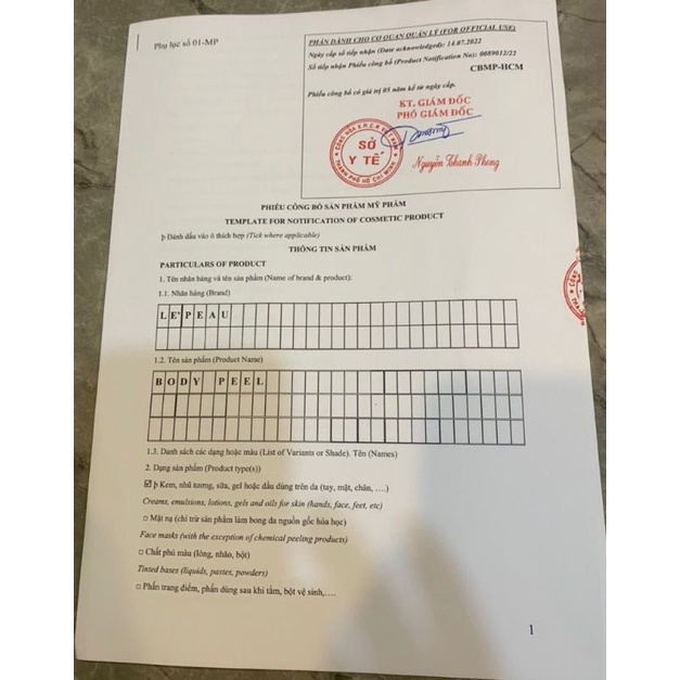 Body Peel Le'peau ⚡ Freeship ⚡peel da cơ thể 7 ngày sáng mịn.