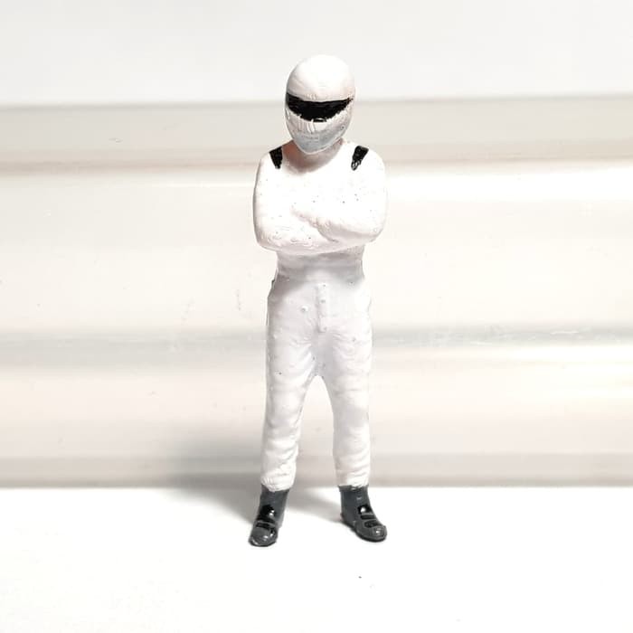 Mô Hình Nhân Vật The Stig race Tỉ Lệ 1 / 64