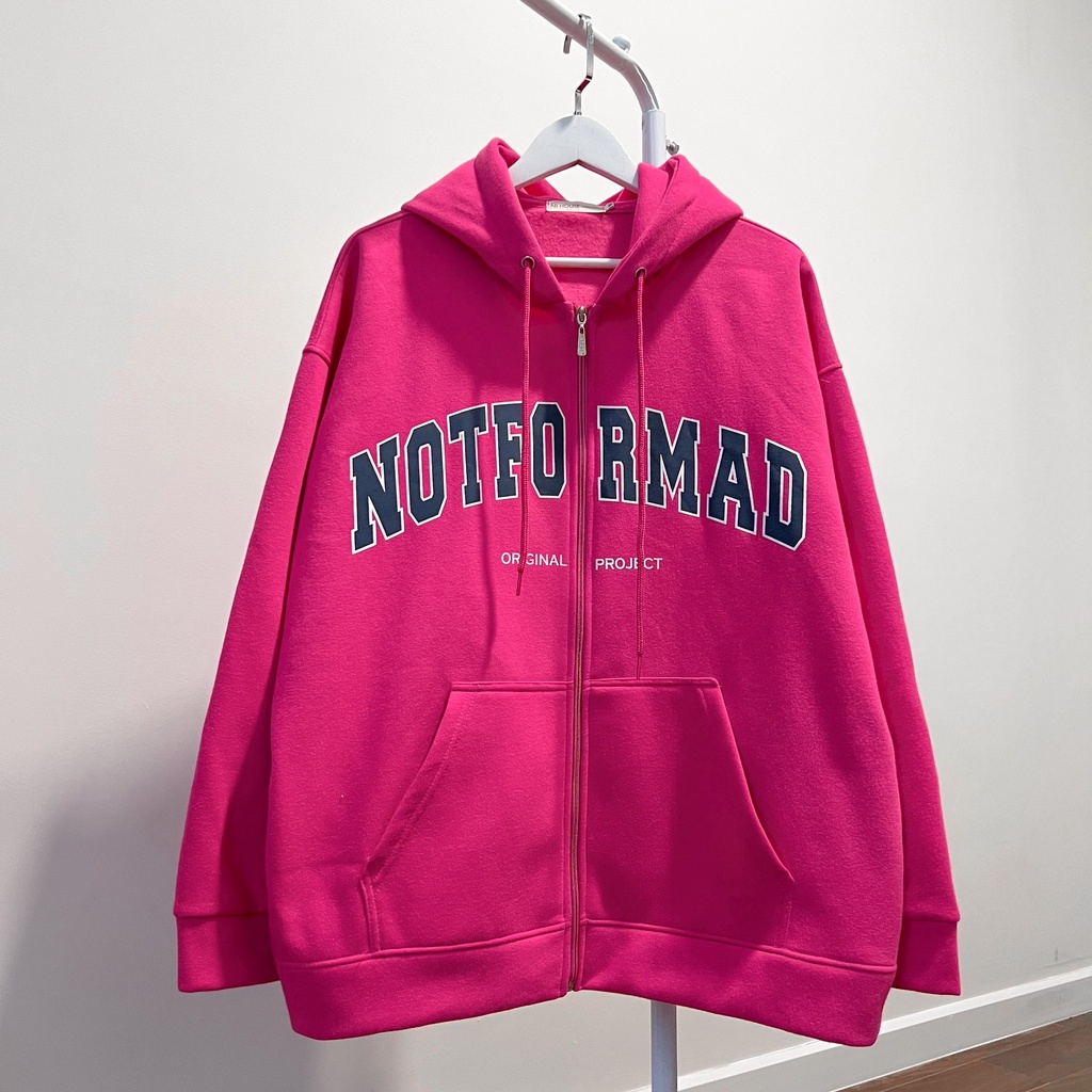 Áo khoác nỉ bông Hoodie zip Notf nam nữ Unisex ( Ảnh Thật/ Có Sẵn) ZoZo
