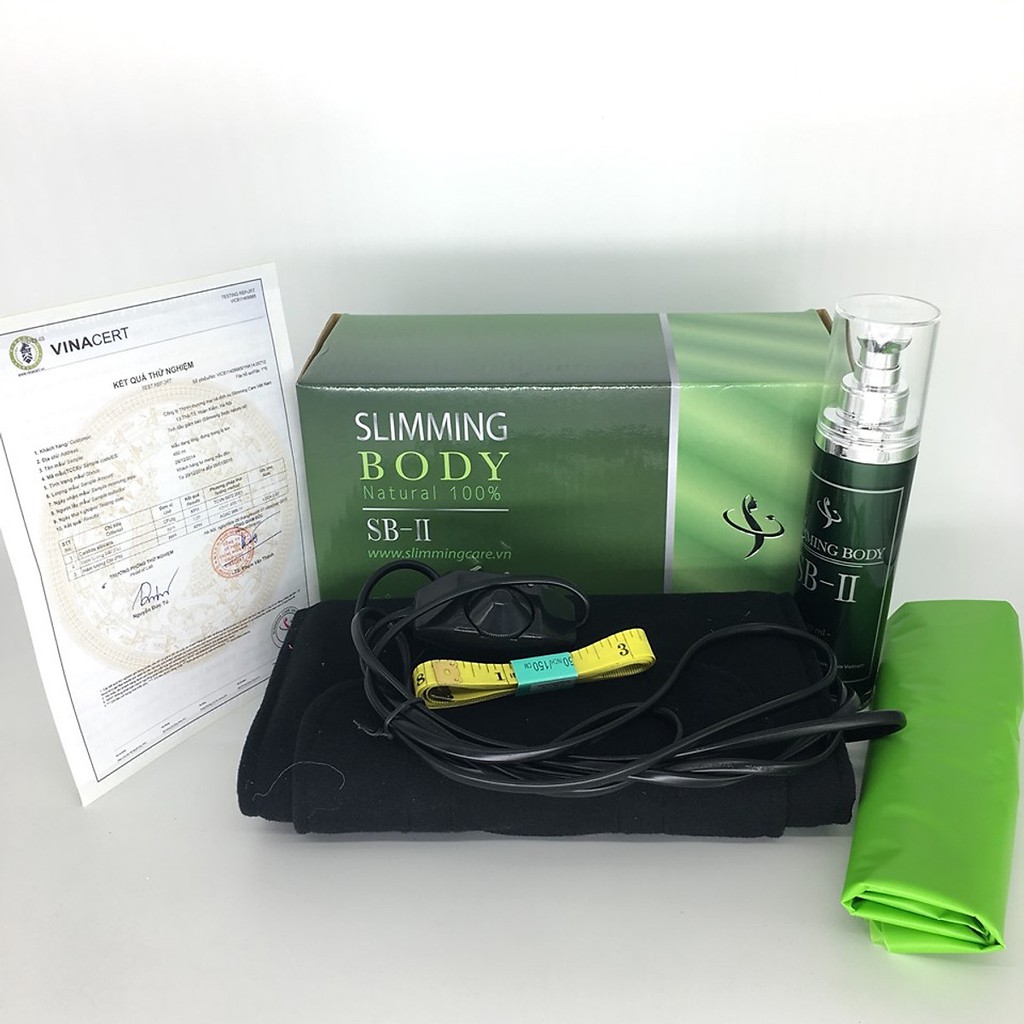 Bộ Ủ Nóng Tan Mỡ SLIMMING BODY 2 hỗ trợ giảm mỡ Bụng - Đùi Hiệu Quả