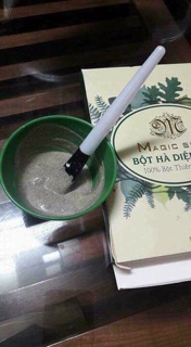 Bột hà diệp lục