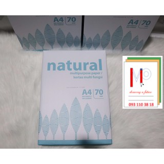 Giấy A4  Natural 70gms