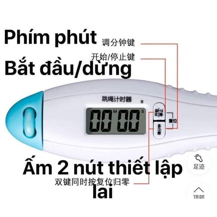 Dây Nhảy Thể Thao - Đo Lượng Calo - Chức Năng Đếm Số