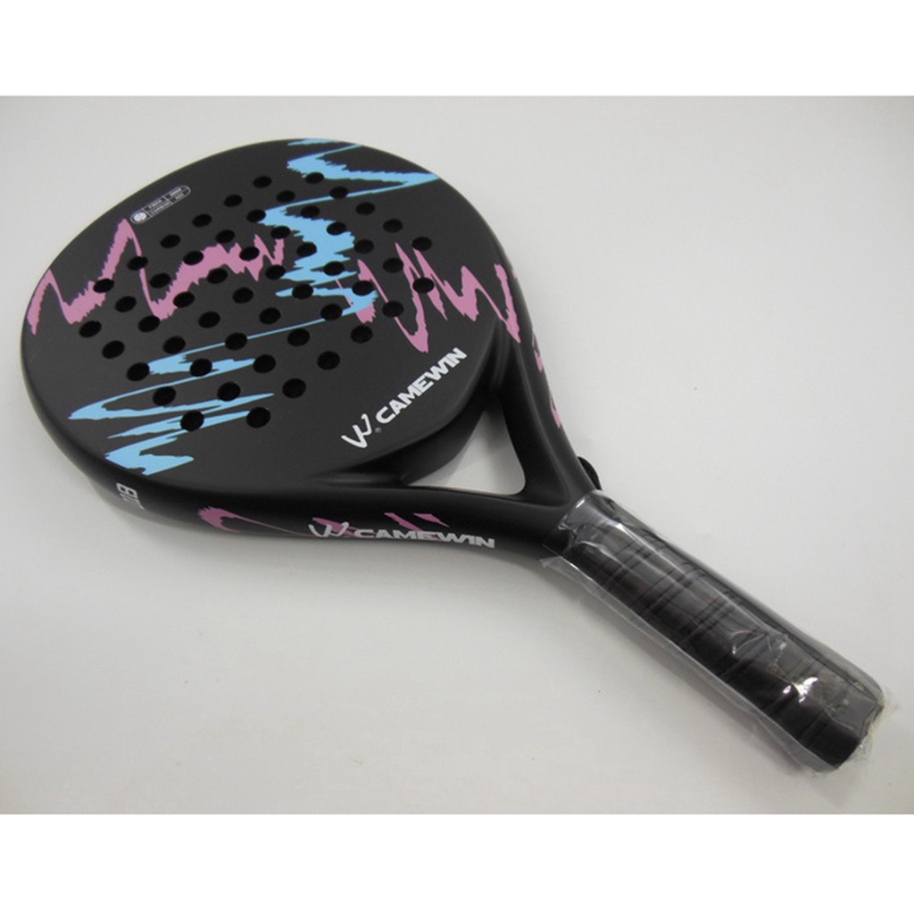 Vợt Đánh Tennis 4018 Bằng Sợi Carbon EVA Mềm Kèm Túi Đựng Ốp