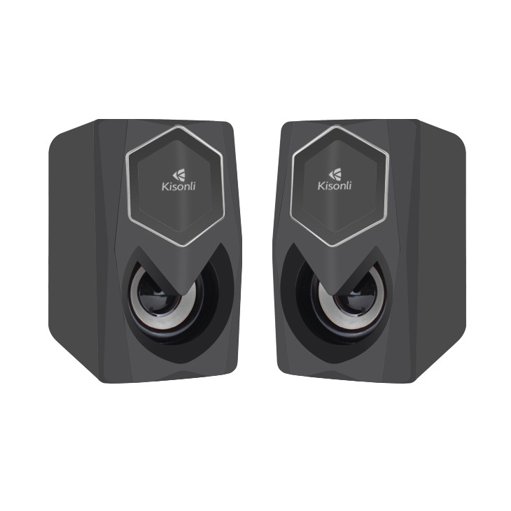 Loa vi tính Kisonli L-1020 có led - thiết kế hiện đại (nhiều màu) Nhất Tín Computer