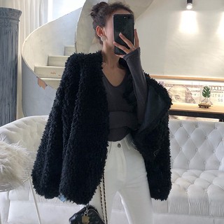 Áo khoác lông cừu Quảng Châu order mã 3784