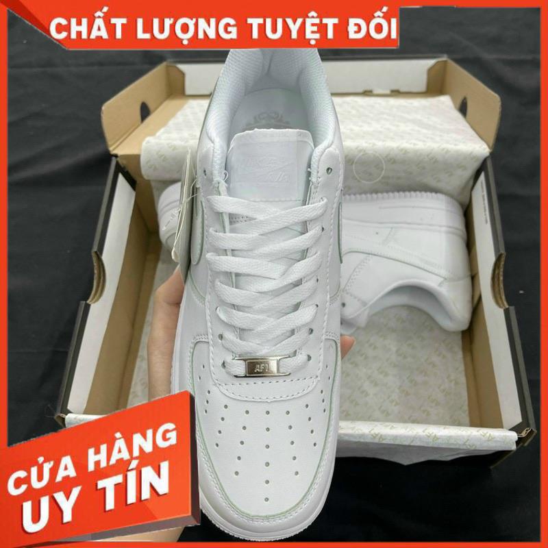 (FREESHIP + ẢNH THẬT 1.1) Giày AF1 Full trắng 1,1