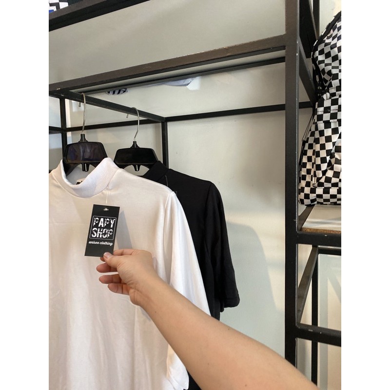 Áo thun cổ cao 3cm cao cấp (Video thật) | BigBuy360 - bigbuy360.vn