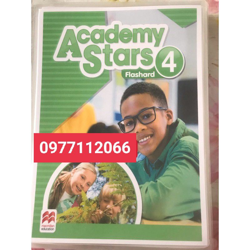 Thẻ học-Flashcard Academy Stars STARTER, 1,2,3,4