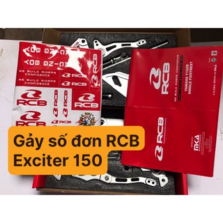 [CÓ VIDEO - CHÍNH HÃNG] 1 Bộ gảy số đơn Exciter 150 cc chính hãng. RCB - màu bạc - cực đẹp và chắc khỏe - Bảo hành 1 năm