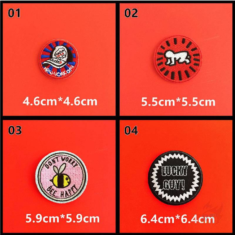 1 Miếng Dán Ủi Quần Áo Hình Chú Ong Dễ Thương