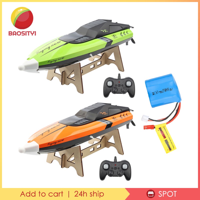 [Baosity1] Thuyền Điều Khiển Từ Xa Tốc Độ Cao Màu Cam 25km / h