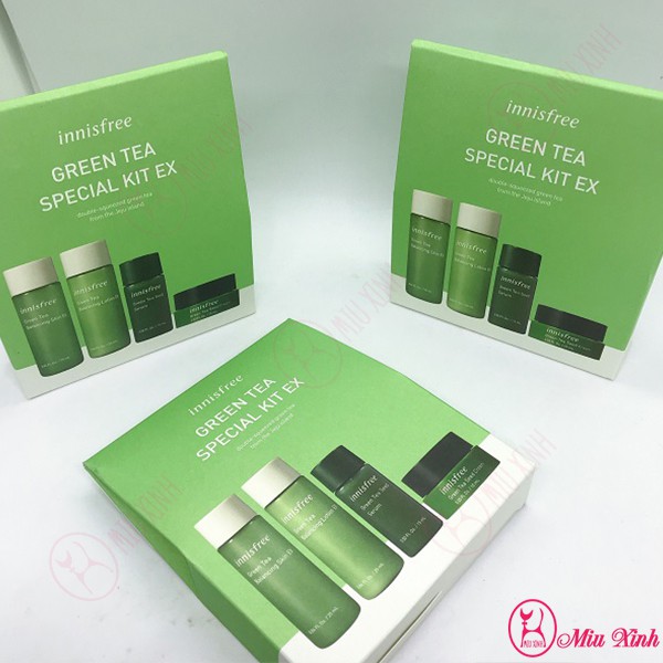 BỘ SẢN PHẨM DƯỠNG DA [INNISFREE] Green Tea Special Kit EX 2020 - New