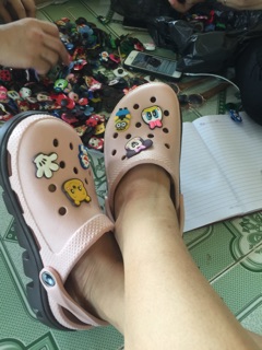 Sticker Crocs, combo 10c Jibbits ngẫu nhiên