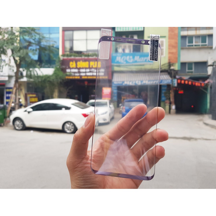 Miếng dán cường lực dẻo Film 3D full 2 mặt Sam Ssung Galaxy S9 - S9+