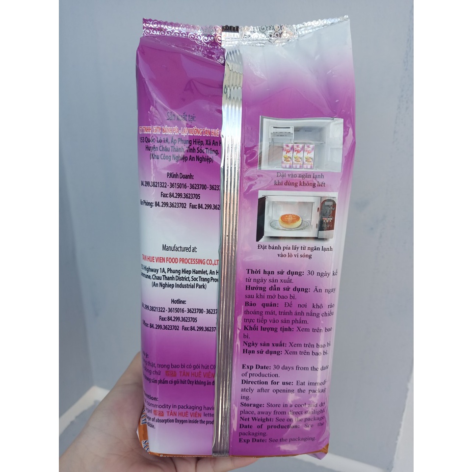 BÁNH PÍA KHOAI MÔN SẦU RIÊNG LOẠI 4 SAO