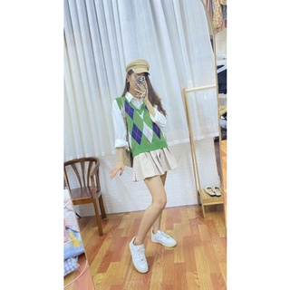 Áo gile Hàn Quốc hot trend
