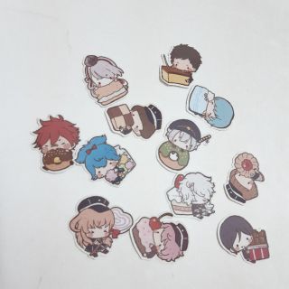 Sticker chibi dán trang trí scrapbook, planner,... size nhỏ 3-4cm