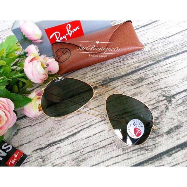 KÍNH MÁT PHI CÔNG RAYBAN AVIATOR CHÍNH HÃNG - XÁCH TAY US