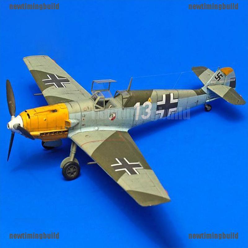 Mô Hình Máy Bay Chiến Đấu 3d Bf-109 E-4 Tỉ Lệ 1: 33