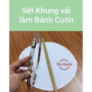 Khuân làm bánh cuốn - khuân tráng bánh cuốn .