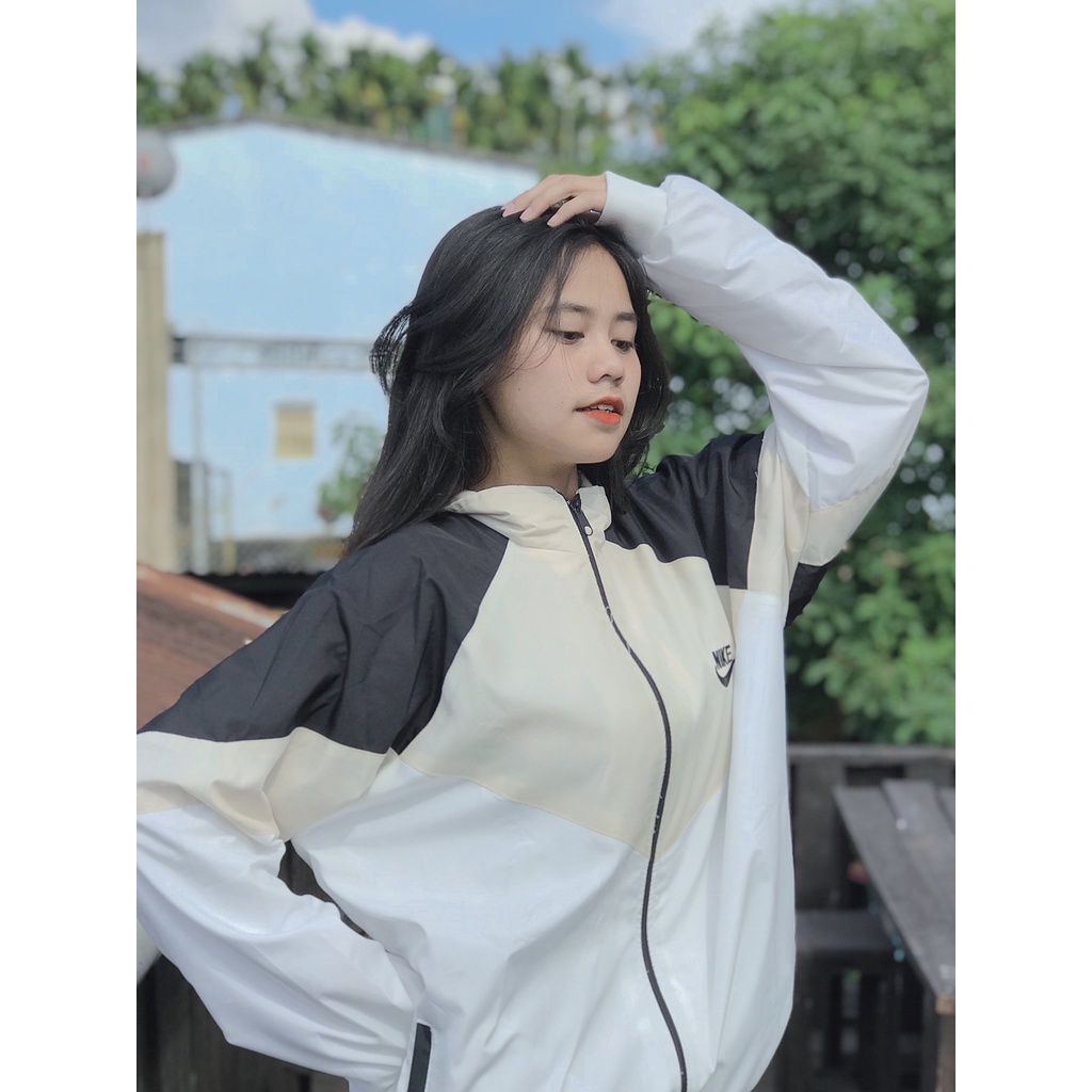 Áo Khoác Dù, Áo Khoác Nike Logo Vintage Nam Nữ Chất Cao Cấp - BICO Studio