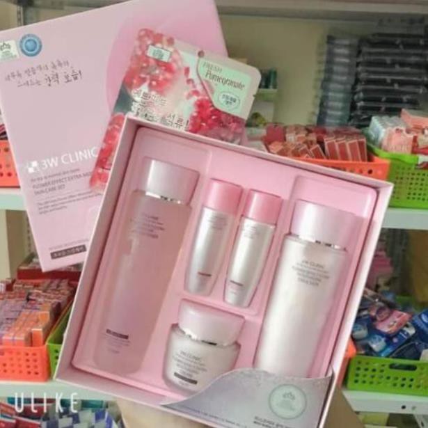 Set dưỡng trắng da [ Dùng Là Mê _Hàng AUTH ] Set Dưỡng Da 3W Clinic Collagen White Skin Care Set Chính Hãng MPLULU74