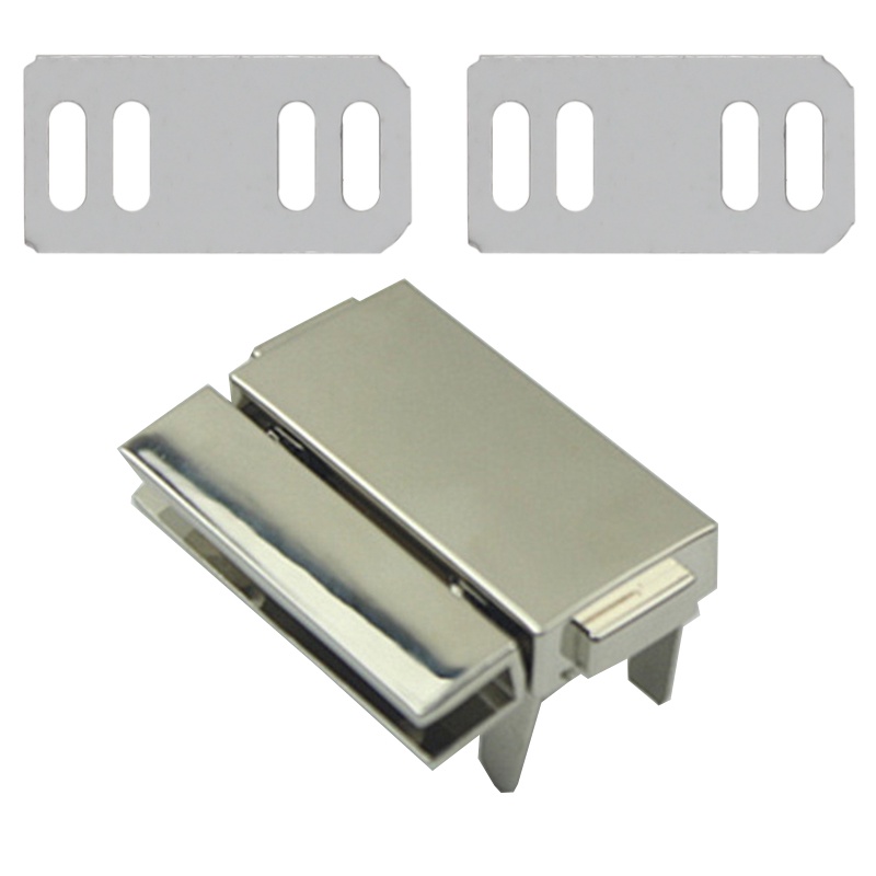 Khóa Bấm Kim Loại Dạng Nhấn Hình Chữ Nhật Cho Túi Xách