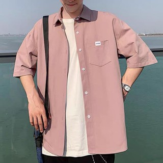 😈Được Kiểm Hàng Trước💖 Áo sơmi tay lỡ unisex 😈HÀNG SIÊU CẤP😈