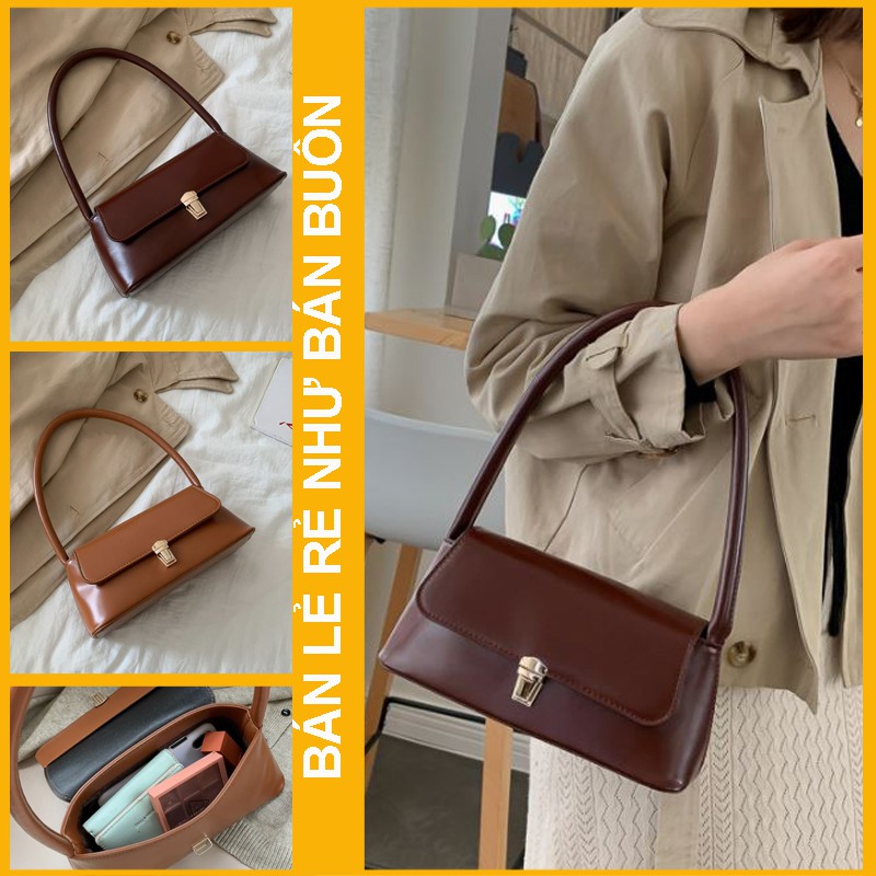 [QUÀ TẶNG LÀ DÂY BUỘC TÓC] Túi xách nữ, Túi kẹp nách xịn xò 2021 - Hàng Quảng Châu Cao Cấp
