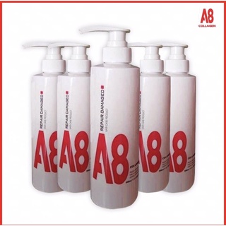Hấp phục hồi tóc hư tổn COLLAGEN A8 - 500ml Dạng Chai - Khủ Kiềm