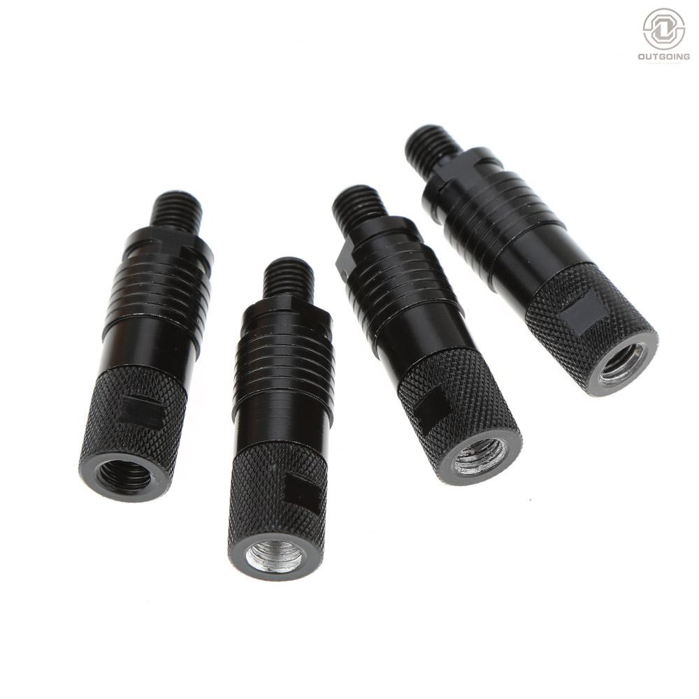 A&D 4pcs Fishing Rod Pod Connector Quick Release Bite Alarm Fishing Bank Stick Support Hold Connector