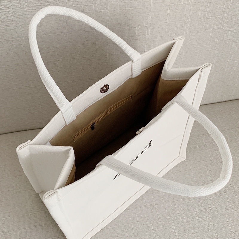 Túi Tote, Túi Merci Loại 1, Hai Màu Đen và Trắng Cực Sang Chảnh, Túi Du Lịch Hot Hit