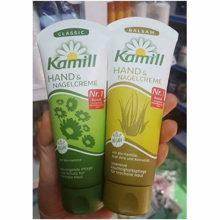 Kem Dưỡng Tay Kamill Hand & Nagelcreme, Xách Tay Đức