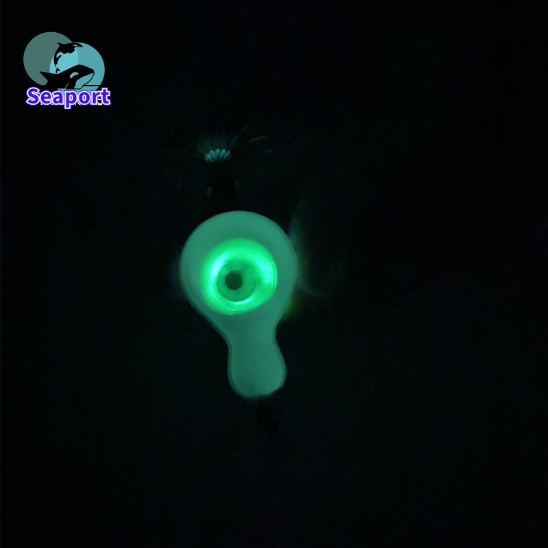 Mồi Câu Cá Giả Hình Mực Dạ Quang 60g