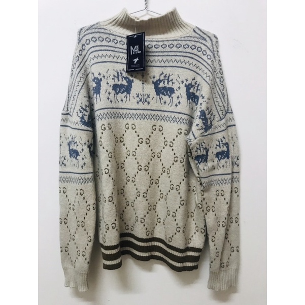 Áo len nhiều kiểu áo Len Lông Cừu Nai Áo Len Mùa Đông Si Tuyển 2hand