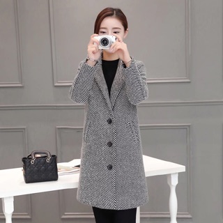 [ HÀNG ORDER ] Áo khoác dạ trần bông Hàn Quốc