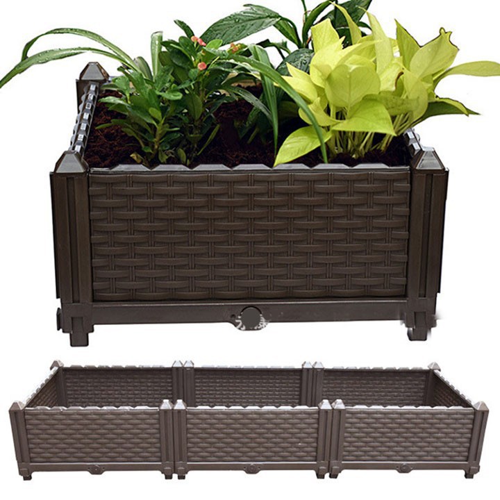 chậu trồng cây lắp ghép