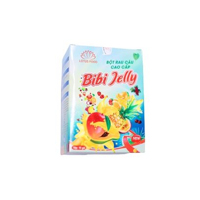 Bột rau câu Sóc Vàng Bột rau câu Bibi Jelly Hộp - Kho pha chế Bách Phúc Đà Nẵng Kho pha chế Đà Nẵng