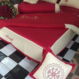 Bộ chăn ga gối cotton 7 món