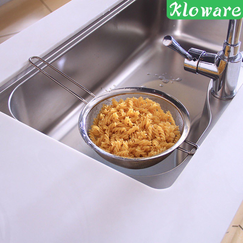 Set 3 Rây Lọc Bằng Thép Không Gỉ 8cm + 12cm + 16cm